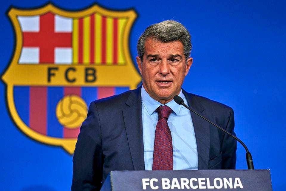 BARCELONA PRESIDENT, JOAN LAPORTA, RE-ELECTED WITH OVER 68% OF VOTES