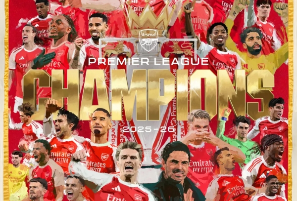 PREMIER LEAGUE TITLE RACE ENDS AS ARSENAL WIN FIRST TITLE IN 22 YEARS